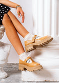 Load image into Gallery viewer, Urban Chunky T-Strap Loafers - cafe
