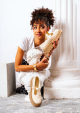 Load image into Gallery viewer, Urban Chunky T-Strap Loafers - beige

