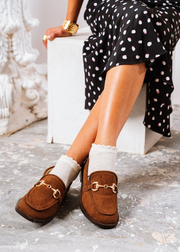 The Suede Heritage Flat - brown