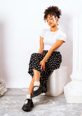 Load image into Gallery viewer, Lug-Sole Mary Jane Loafers - black
