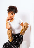 Load image into Gallery viewer, Lug-Sole Mary Jane Loafers - cafe
