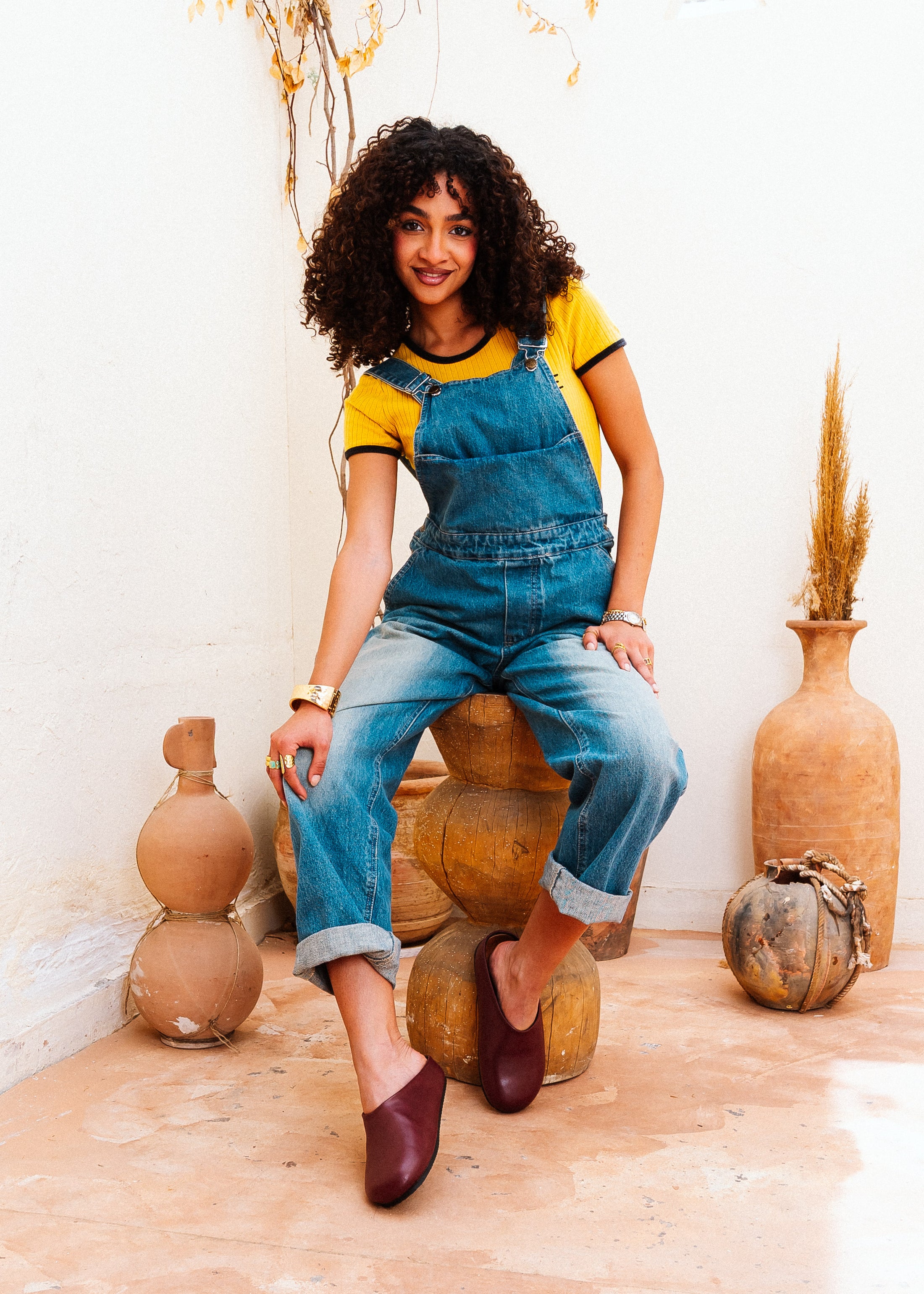 Essential Rounded-Toe Clogs - maroon