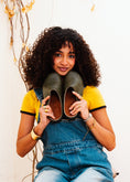 Load image into Gallery viewer, Essential Rounded-Toe Clogs - olive
