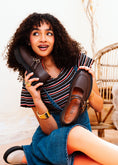 Load image into Gallery viewer, Urban Platform Double-Strap Loafers - brown
