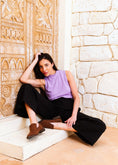 Load image into Gallery viewer, Minimalist Suede Side-Slit Flats - brown
