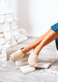 Load image into Gallery viewer, Minimalist Rounded-Toe Clogs - beige
