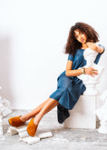 Load image into Gallery viewer, Minimalist Rounded-Toe Clogs - camel
