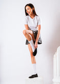 Load image into Gallery viewer, Glossy V-Cut Patent Ballerinas - black
