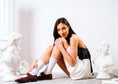 Load image into Gallery viewer, Wide-Strap Glossy Comfort Flats - maroon
