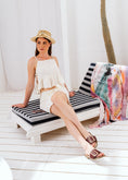 Load image into Gallery viewer, Square-Toe Buckle Slides - maroon
