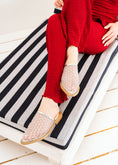 Load image into Gallery viewer, Geometric Mesh Mules - silver
