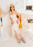 Load image into Gallery viewer, Airy Woven Slide-On Clogs - beige
