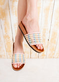 Load image into Gallery viewer, Crochet Strap Comfort Slides - pink
