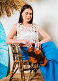 Load image into Gallery viewer, Comfort Slingback Slides - brown
