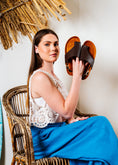 Load image into Gallery viewer, Comfort Slingback Slides - brown
