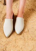 Load image into Gallery viewer, Classic Matte Pointed Mules - beige

