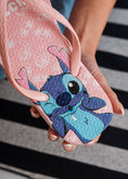 Load image into Gallery viewer, Stitch Print Flip Flops - pink

