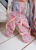 Load image into Gallery viewer, Marie Cat Printed Flip Flops - pink
