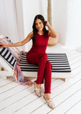 Load image into Gallery viewer, Floral Mary Jane Mules -  white
