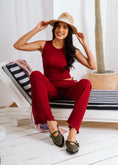 Load image into Gallery viewer, Classic Leather Mary Jane Flats -  olive
