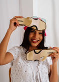 Load image into Gallery viewer, Two-Tone Studded Slide - beige
