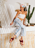 Load image into Gallery viewer, Wave Strap Toe-Loop Slides - maroon
