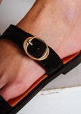 Load image into Gallery viewer, Minimalist Dual-Strap Sandals - black
