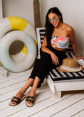 Load image into Gallery viewer, Double Bow Leather Slides - olive
