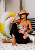 Load image into Gallery viewer, Double Bow Leather Slides- cafe
