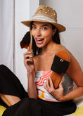 Load image into Gallery viewer, Elegant Open-Toe Flat Slides - black

