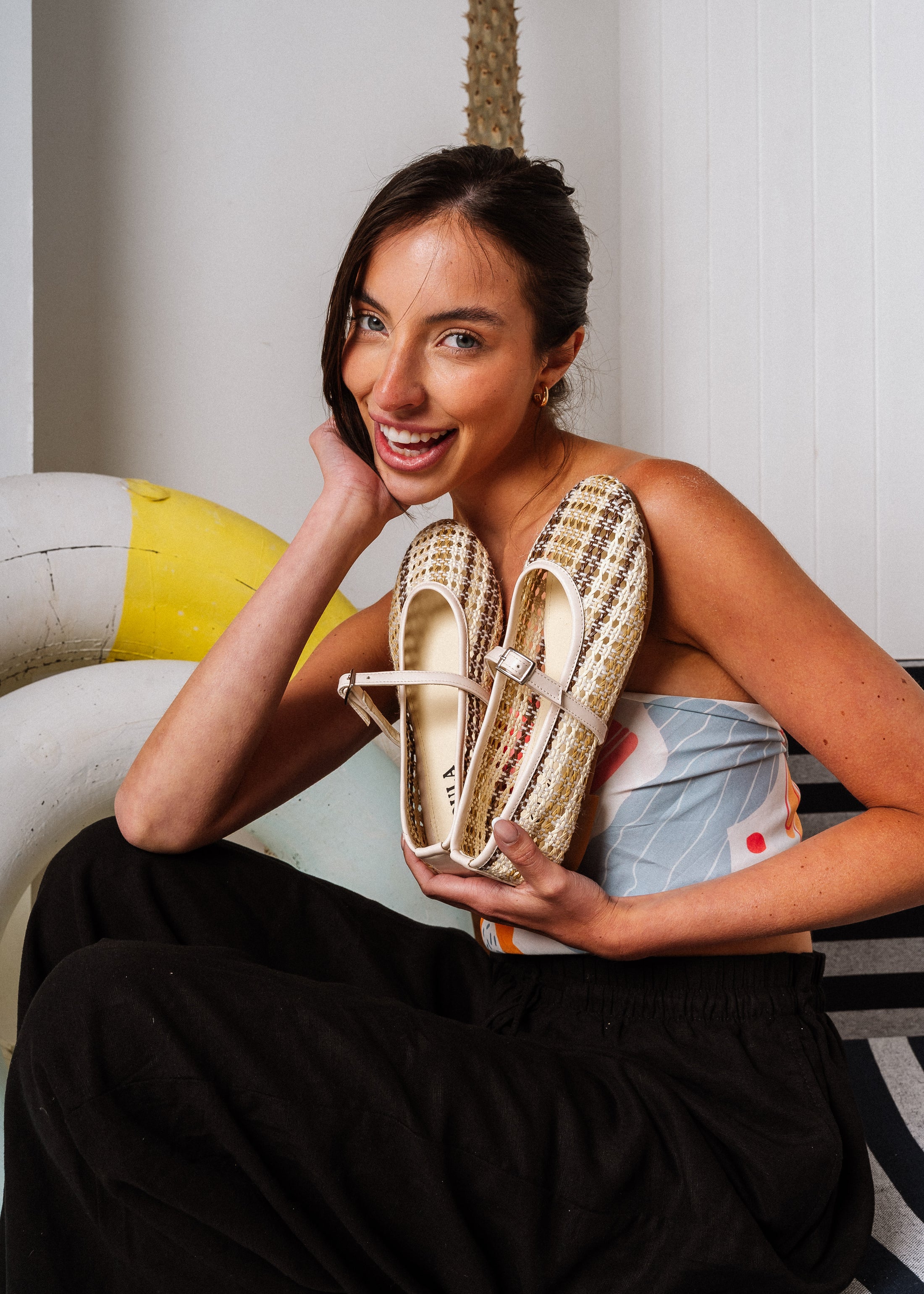 The Everyday Mesh Flat -  beige