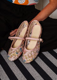 Load image into Gallery viewer, Eyelet Mesh Ballet Flats -  pink

