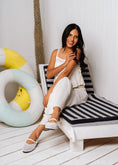 Load image into Gallery viewer, The Micro-Net Ballet Flat -  white
