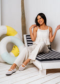 Load image into Gallery viewer, The Micro-Net Ballet Flat -  white
