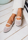 Load image into Gallery viewer, The Micro-Net Ballet Flat -  white
