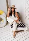 Load image into Gallery viewer, Eyelet Mesh Ballet Flats -  white
