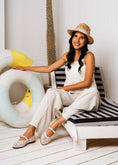 Load image into Gallery viewer, The Lace Mary Jane Flat -  white
