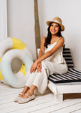 Load image into Gallery viewer, The Lace Mary Jane Flat -  white
