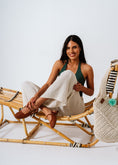 Load image into Gallery viewer, Lattice Flat Sandals - camel
