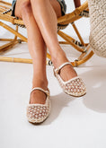 Load image into Gallery viewer, The Geometric Mesh Flat -  beige
