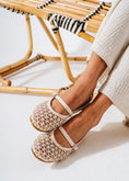 Load image into Gallery viewer, Strand Mesh Flats -  beige
