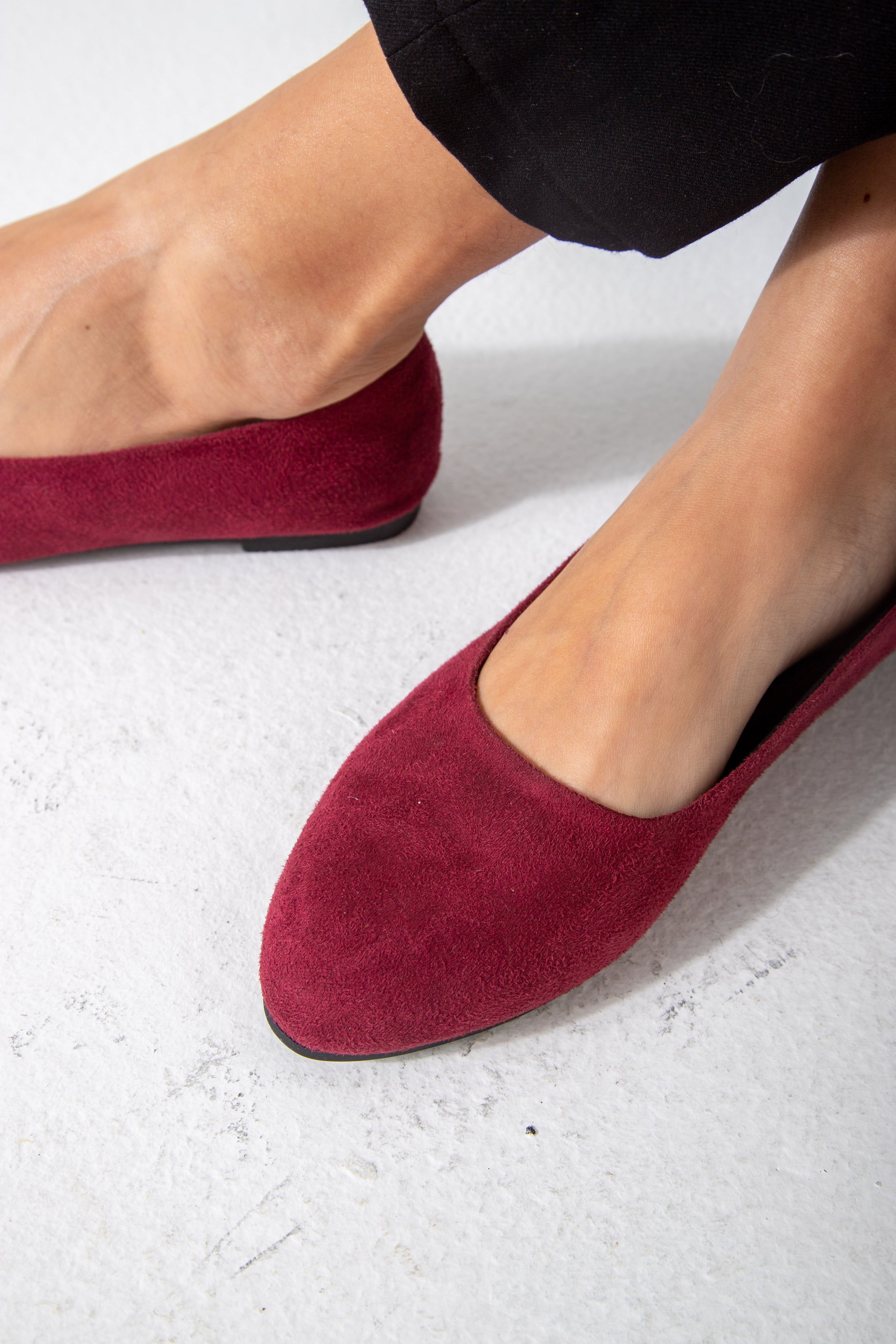 The Chloe Flat-red