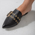 Load image into Gallery viewer, The Riviera Mule-black
