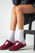 Load image into Gallery viewer, Suede Comfort Clog-marron
