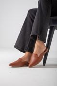 Load image into Gallery viewer, Chic Backless Flat-camel
