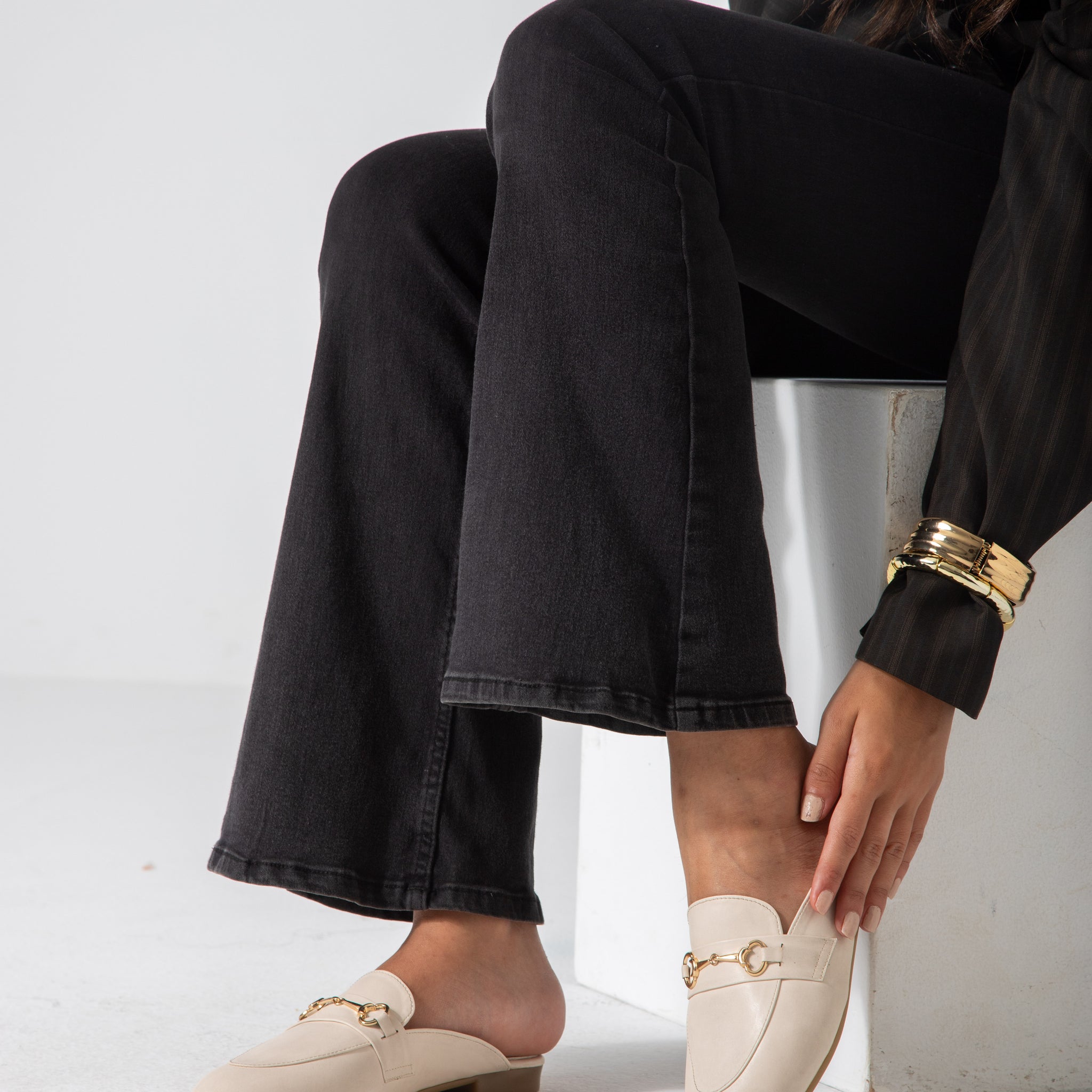 The Avenue Mule-beige
