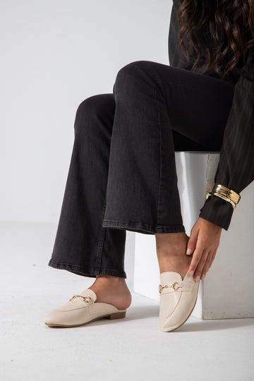 The Avenue Mule-beige