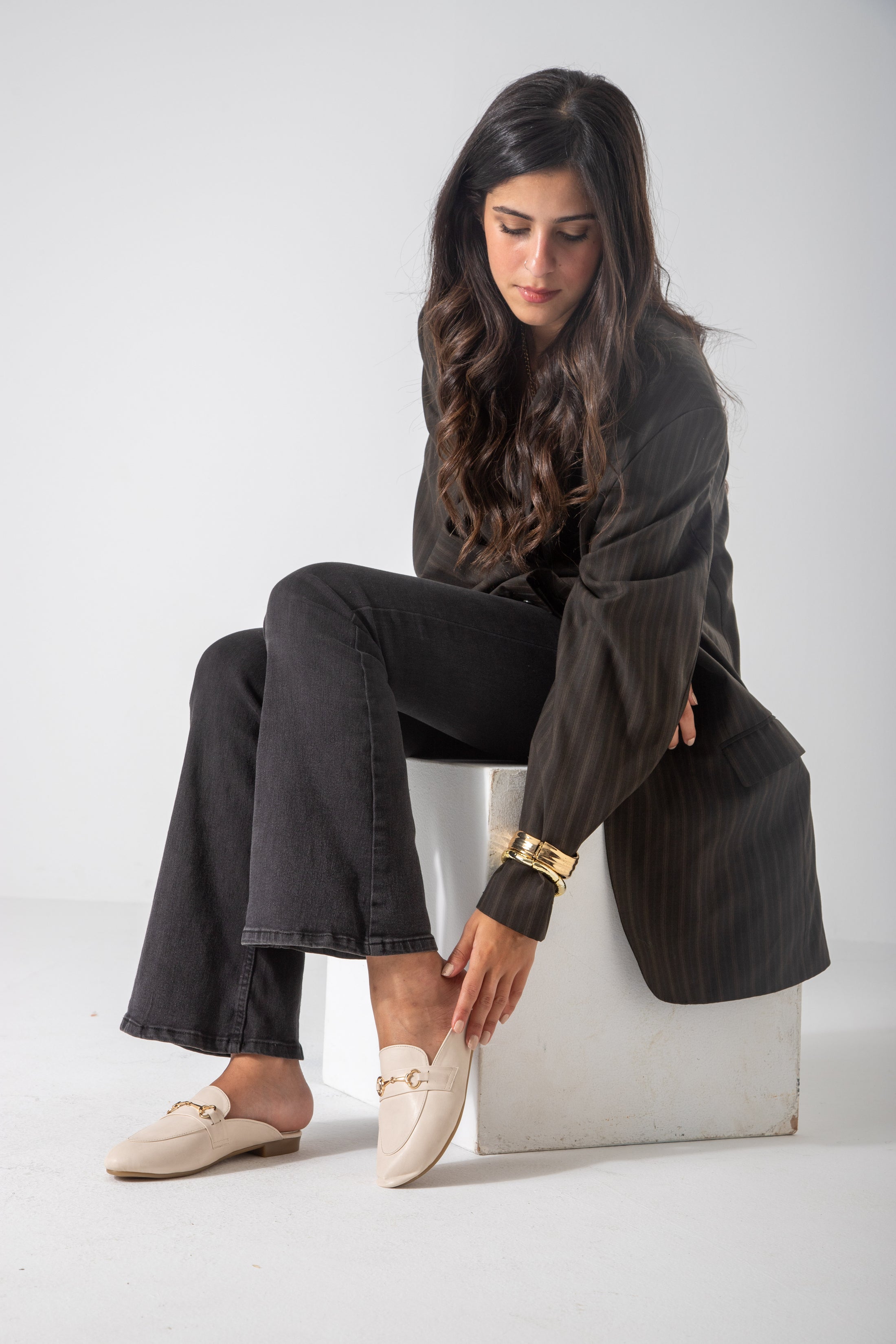 The Avenue Mule-beige