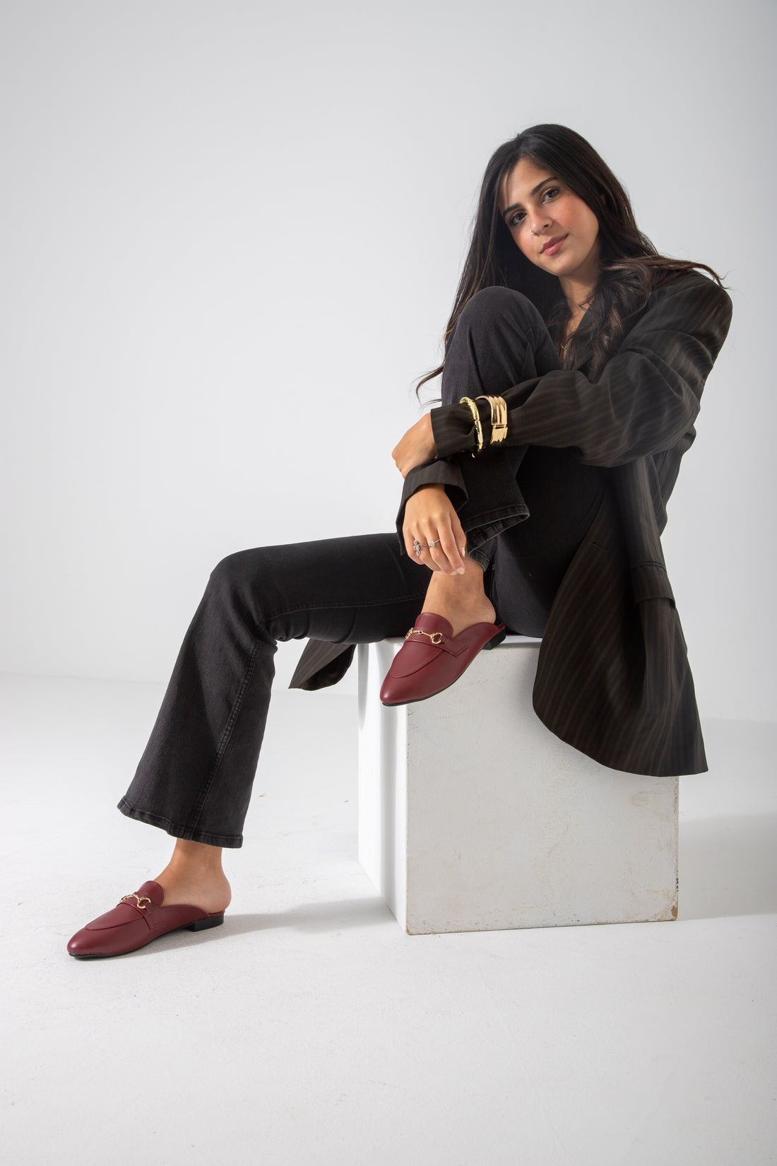 The Avenue Mule-marron