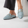Load image into Gallery viewer, The Avenue Mule-baby blue
